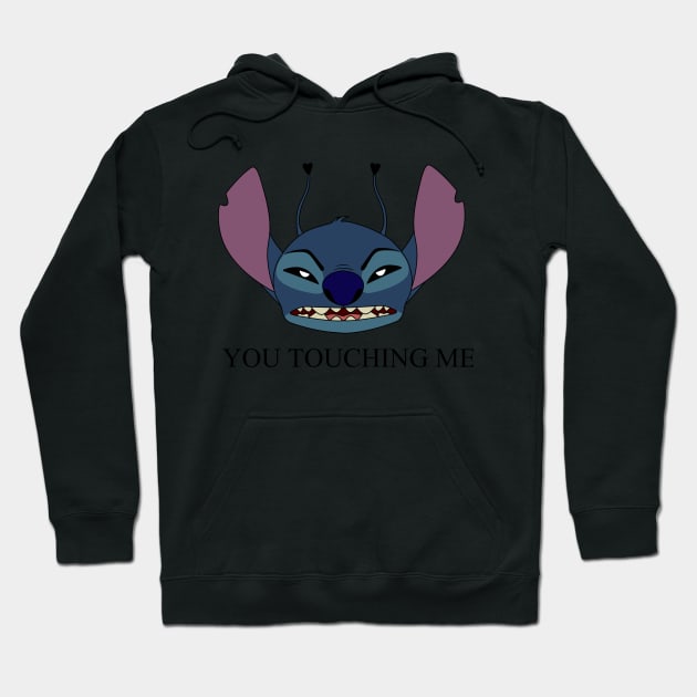 You touching me! Hoodie by MISORINE